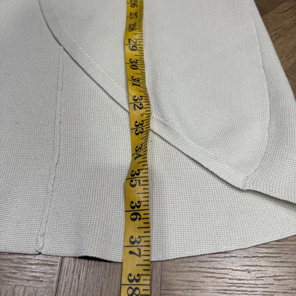 Eileen Fisher Silk Organic Cotton Knit Cardigan Sweater Women's Size S Ivory - Picture 7 of 8